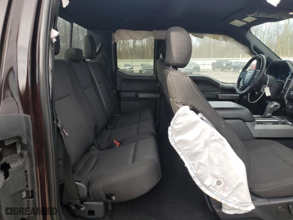 2019 Ford F-150 XL with VIN 1FTFX1E5XKKE55591, listed as a Copart auction lot 47294915 with 96,642 mi miles and Salvage Title. Bid and sale history available at carsss.com. Image 10.