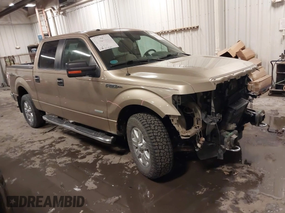 2013 Ford F-150 XL with VIN 1FTFW1ET2DFA12834, listed as a IAAI auction lot 41622247 with 192,097 mi miles and . Bid and sale history available at carsss.com. Image 1.