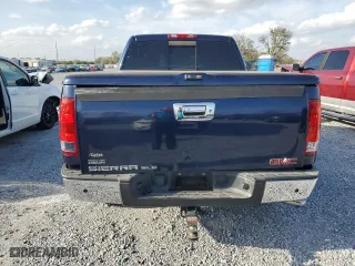 2011 GMC Sierra 1500 SLE with VIN 3GTP1VE06BG181055, listed as a Copart auction lot 47726365 with 129,068 mi miles and Salvage Title. Bid and sale history available at carsss.com. Image 6.