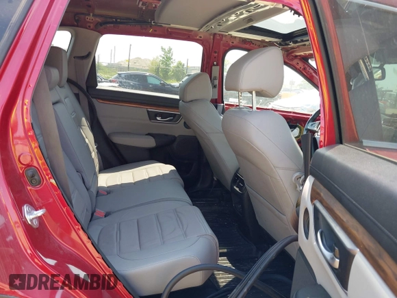 2022 Honda CR-V EX-L with VIN 2HKRW2H87NH656833, listed as a IAAI auction lot 42482299 with 49,345 mi miles and . Bid and sale history available at DreamBid. Image 8.