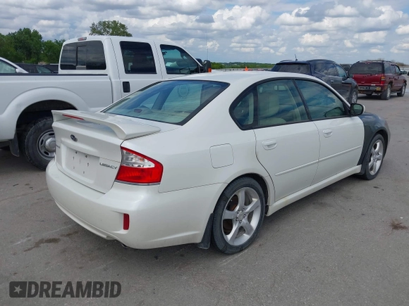 2008 Subaru Legacy Limited with VIN 4S3BL626887221529, listed as a IAAI auction lot 42376391 with 67,383 mi miles and . Bid and sale history available at DreamBid. Image 4.