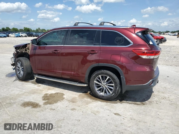 2017 Toyota Highlander XLE с VIN 5TDJZRFH0HS440367, выставлен на аукционе Copart как лот 61135715 с пробегом 125 959 миль миль и Списание • Salvage title. История ставок и продаж доступна на DreamBid. Изображение 2.