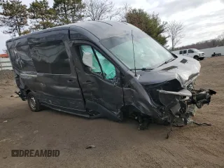 2018 Ford Transit z VIN 1FTYR2CM5JKB49173, wystawiony jako Copart lot #48511685 z przebiegiem Nie podano mil oraz Nie do naprawy. Historia ofert i sprzedaży dostępna na DreamBid. Obrazek 4.