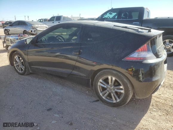 2013 Honda CR-Z with VIN JHMZF1D49DS002427, listed as a Copart auction lot 87719345 with 107,924 mi miles and Salvage Title. Bid and sale history available at carsss.com. Image 2.