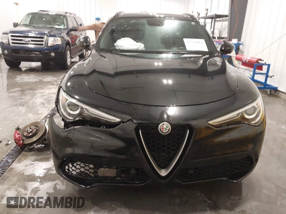 2019 Alfa Romeo Stelvio Ti with VIN ZASPAKBN3K7C71569, listed as a IAAI auction lot 41556814 with 87,279 mi miles and . Bid and sale history available at DreamBid. Image 13.