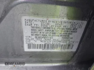 2015 Nissan Sentra SV with VIN 3N1AB7AP9FY311673, listed as a IAAI auction lot 41588267 with 116,956 mi miles and . Bid and sale history available at DreamBid. Image 9.