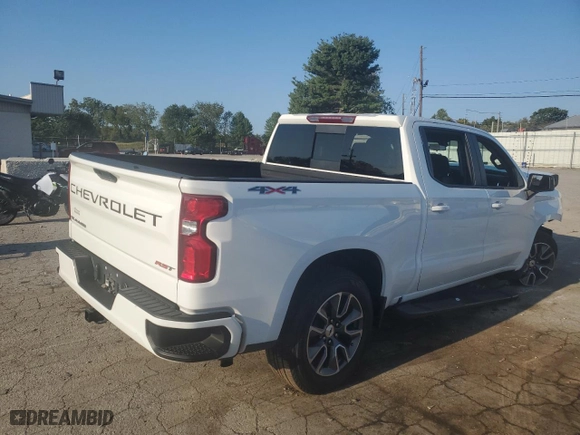 2022 Chevrolet Silverado 1500 LTD RST with VIN 3GCUYEED2NG107427, listed as a Copart auction lot 71618914 with 41,692 mi miles and Salvage Title. Bid and sale history available at carsss.com. Image 3.