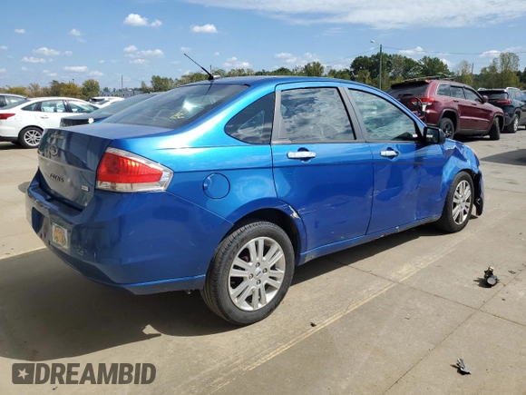 2010 Ford Focus SEL with VIN 1FAHP3HN8AW159109, listed as a Copart auction lot 68956493 with 216,237 mi miles and Salvage Title. Bid and sale history available at carsss.com. Image 3.