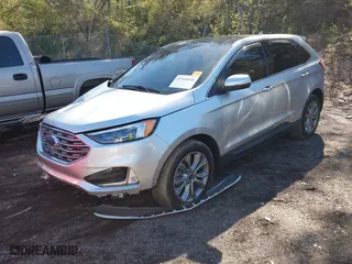 2019 Ford Edge Titanium with VIN 2FMPK3K99KBC02998, listed as a IAAI auction lot 41764680 with 150,338 mi miles. Bid and sale history available at carsss.com. Image 17.