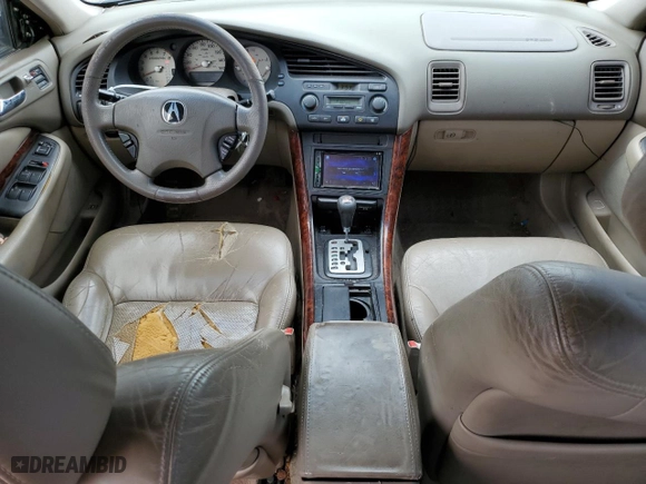 2002 Acura TL Type S with VIN 19UUA56892A007343, listed as a Copart auction lot 80986434 with 174,257 mi miles and Salvage Title. Bid and sale history available at carsss.com. Image 8.