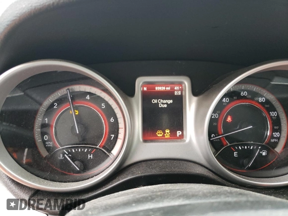 2014 Dodge Journey SXT with VIN 3C4PDCBB5ET316524, listed as a Copart auction lot 49849735 with 93,926 mi miles and Salvage Title. Bid and sale history available at carsss.com. Image 9.