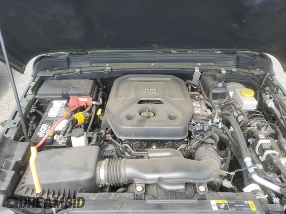 2021 Jeep Wrangler Unlimited Rubicon z VIN 1C4HJXFN8MW547855, wystawiony jako Copart lot #55619075 z przebiegiem 49 762 mil mil oraz Szkoda całkowita • Salvage title. Historia ofert i sprzedaży dostępna na DreamBid. Obrazek 12.
