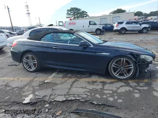 2012 BMW 6 Series 640i with VIN WBALW7C52CC618691, listed as a IAAI auction lot 41305802 with 1 mi miles. Bid and sale history available at carsss.com. Image 13.