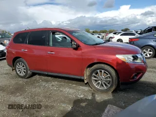 2015 Nissan Pathfinder SV with VIN 5N1AR2MNXFC676339, listed as a Copart auction lot 49507415 with 135,278 mi miles and Salvage Title. Bid and sale history available at carsss.com. Image 4.