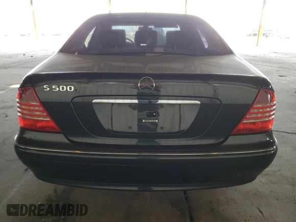 2004 Mercedes-Benz S-Class with VIN WDBNG75JX4A411979, listed as a Copart auction lot 83473264 with 0 mi miles and Clean Title. Bid and sale history available at carsss.com. Image 6.