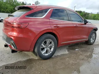 2022 Genesis GV70 2.5T with VIN KMUMADTB3NU035485, listed as a Copart auction lot 51646545 with 70,429 mi miles and Salvage Title. Bid and sale history available at DreamBid. Image 3.
