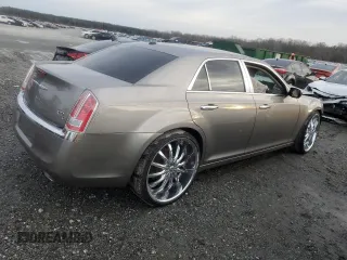2014 Chrysler 300 with VIN 2C3CCAEG8EH156827, listed as a Copart auction lot 44994055 with 81,210 mi miles and Salvage Title. Bid and sale history available at carsss.com. Image 3.