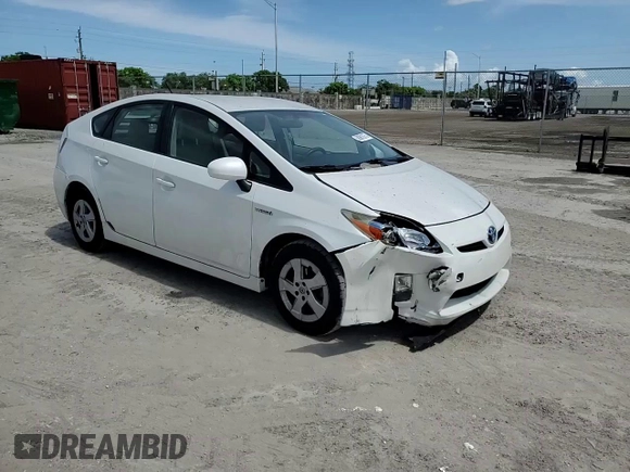 2011 Toyota Prius I z VIN JTDKN3DU9B0294705, wystawiony jako Copart lot #58981975 z przebiegiem 185 193 mil mil oraz Szkoda całkowita • Salvage title. Historia ofert i sprzedaży dostępna na DreamBid. Obrazek 13.