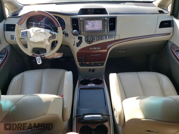 2011 Toyota Sienna XLE with VIN 5TDDK3DC5BS028703, listed as a Copart auction lot 49466845 with 108,800 mi miles and Salvage Title. Bid and sale history available at carsss.com. Image 8.