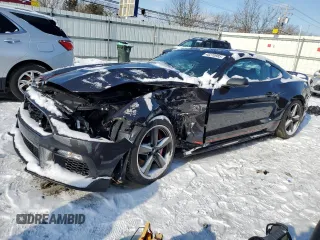 2022 Ford Mustang Mach 1 with VIN 1FA6P8R00N5555053, listed as a Copart auction lot 45270985 with Not provided miles and Salvage title. Bid and sale history available at DreamBid. Image 1.