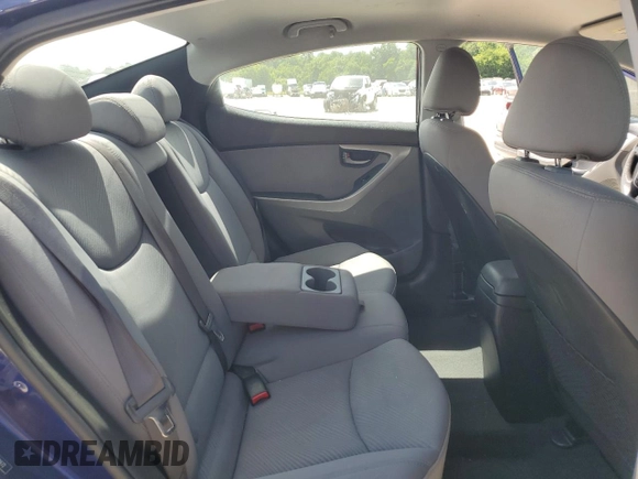 2013 Hyundai Elantra GLS with VIN 5NPDH4AE9DH281672, listed as a Copart auction lot 61760935 with 74,730 mi miles and Salvage title. Bid and sale history available at DreamBid. Image 10.