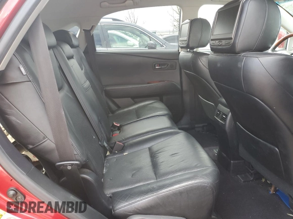 2010 Lexus RX 450h with VIN JTJBC1BAXA2403465, listed as a Copart auction lot 51248335 with 128,932 mi miles and Salvage Title. Bid and sale history available at DreamBid. Image 11.