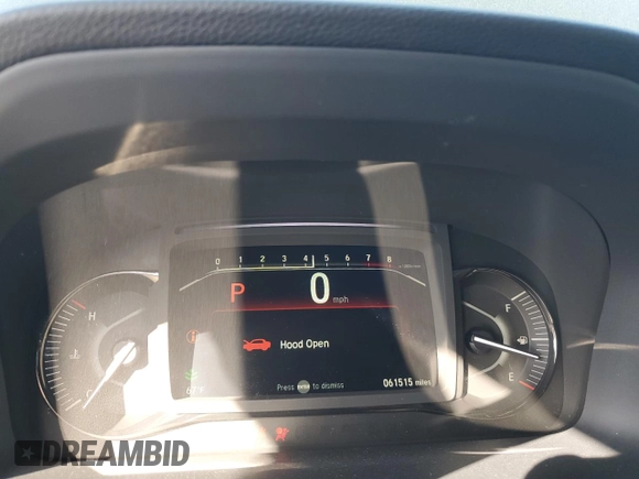 2022 Honda Passport TrailSport with VIN 5FNYF8H6XNB003764, listed as a Copart auction lot 56180195 with 61,515 mi miles and Salvage title. Bid and sale history available at DreamBid. Image 9.