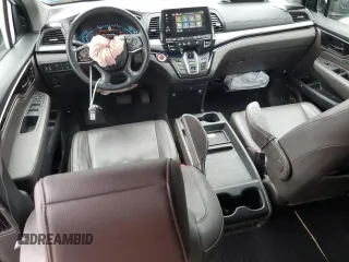 2020 Honda Odyssey Elite with VIN 5FNRL6H95LB035854, listed as a Copart auction lot 53243425 with 40,598 mi miles and Salvage Title. Bid and sale history available at DreamBid. Image 8.