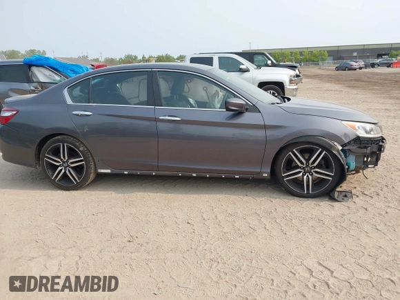 2016 Honda Accord Sport with VIN 1HGCR2F50GA112045, listed as a IAAI auction lot 42411609 with 152,318 mi miles and . Bid and sale history available at DreamBid. Image 13.