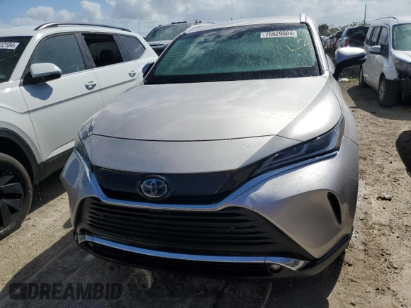 2023 Toyota Venza LE with VIN JTEAAAAH1PJ123916, listed as a Copart auction lot 75629604 with 0 mi miles and Non Repairable. Bid and sale history available at carsss.com. Image 5.