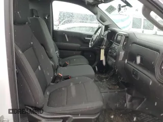 2021 Chevrolet Silverado 1500 Work Truck with VIN 3GCNWAEF8MG344569, listed as a Copart auction lot 46596735 with 57,350 mi miles and Salvage Title. Bid and sale history available at carsss.com. Image 10.