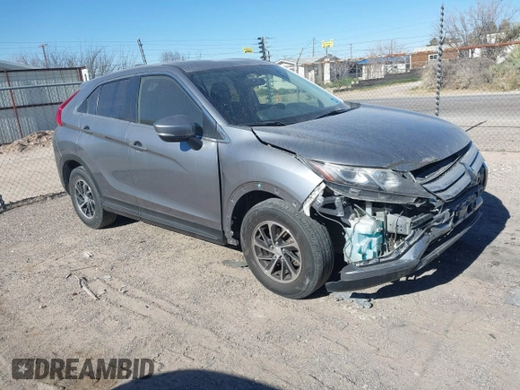 2020 Mitsubishi Eclipse Cross ES with VIN JA4AS3AA3LZ036167, listed as a IAAI auction lot 41073447 with 110,914 mi miles and . Bid and sale history available at DreamBid. Image 1.