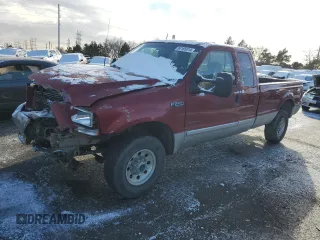 2001 Ford Super Duty F-250 XL with VIN 1FTNX21FX1EC78117, listed as a Copart auction lot 84165814 with 309,058 mi miles and Salvage Title. Bid and sale history available at carsss.com. Image 1.