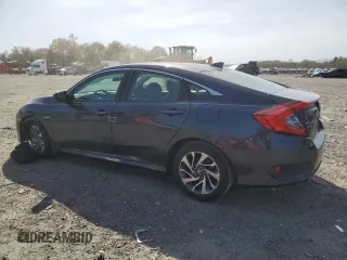 2017 Honda Civic EX z VIN 19XFC2F79HE042025, wystawiony jako Copart lot #54978725 z przebiegiem 61 654 mil mil oraz Szkoda całkowita • Salvage title. Historia ofert i sprzedaży dostępna na DreamBid. Obrazek 2.