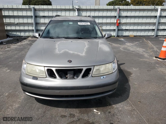 2004 Saab 9-5 Linear Sport with VIN YS3EB59E143511953, listed as a Copart auction lot 47615425 with 178,641 mi miles and Salvage Title. Bid and sale history available at carsss.com. Image 5.