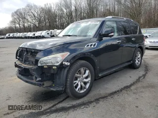 2013 Infiniti QX56 with VIN JN8AZ2NE8D9042688, listed as a Copart auction lot 50520505 with 88,145 mi miles and Salvage Title. Bid and sale history available at DreamBid. Image 1.