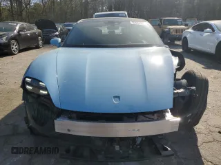 2023 Porsche Taycan with VIN WP0AA2Y11PSA11164, listed as a Copart auction lot 50695385 with 23,833 mi miles and Salvage Title. Bid and sale history available at DreamBid. Image 5.