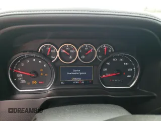 2020 Chevrolet Silverado 1500 LTZ with VIN 3GCUYGED2LG241850, listed as a Copart auction lot 47477065 with 31,589 mi miles and Salvage Title. Bid and sale history available at DreamBid. Image 9.