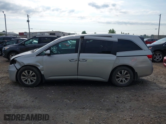 2014 Honda Odyssey EX-L with VIN 5FNRL5H62EB101392, listed as a IAAI auction lot 42689945 with 289,242 mi miles and . Bid and sale history available at DreamBid. Image 14.