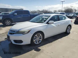 2016 Acura ILX w/Premium Pkg with VIN 19UDE2F76GA020651, listed as a Copart auction lot 47124525 with 221,026 mi miles and Salvage Title. Bid and sale history available at carsss.com. Image 1.