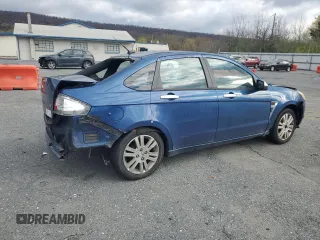 2008 Ford Focus SE with VIN 1FAHP35N98W267284, listed as a Copart auction lot 53380885 with 184,900 mi miles and Salvage Title. Bid and sale history available at DreamBid. Image 3.