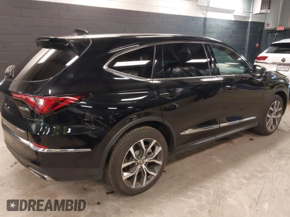 2024 Acura MDX w/Technology Package with VIN 5J8YE1H47RL022754, listed as a IAAI auction lot 41196339 with 6,829 mi miles. Bid and sale history available at carsss.com. Image 4.