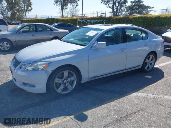 2007 Lexus GS 350 with VIN JTHBE96SX70025844, listed as a IAAI auction lot 41805534 with 183,193 mi miles and . Bid and sale history available at DreamBid. Image 2.