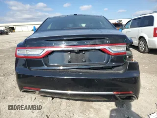 2017 Lincoln Continental Select with VIN 1LN6L9TK2H5630860, listed as a Copart auction lot 43604265 with 65,797 mi miles and Salvage Title. Bid and sale history available at carsss.com. Image 6.