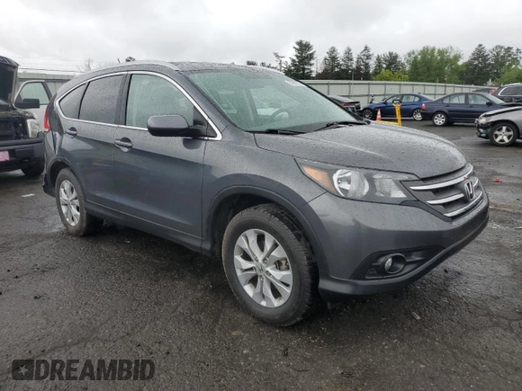 2013 Honda CR-V EX-L z VIN 2HKRM4H77DH617781, wystawiony jako Copart lot #57979735 z przebiegiem 54 382 mil mil oraz Szkoda całkowita • Salvage title. Historia ofert i sprzedaży dostępna na DreamBid. Obrazek 4.