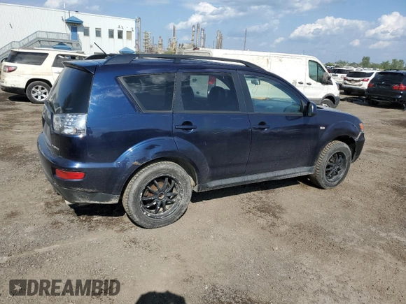2010 Mitsubishi Outlander z VIN JA4AT2AWXAZ606259, wystawiony jako Copart lot #65532304 z przebiegiem 256 081 mil mil oraz Szkoda całkowita • Salvage title. Historia ofert i sprzedaży dostępna na DreamBid. Obrazek 3.
