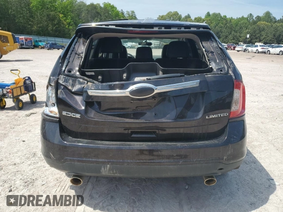 2013 Ford Edge Limited with VIN 2FMDK3KC0DBC64937, listed as a Copart auction lot 55006755 with 89,604 mi miles and Salvage title. Bid and sale history available at DreamBid. Image 6.