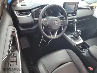 2020 Toyota RAV4 XLE Premium with VIN JTMC1RFV7LD055799, listed as a Copart auction lot 50522175 with 42,713 mi miles and Non Repairable. Bid and sale history available at carsss.com. Image 8.