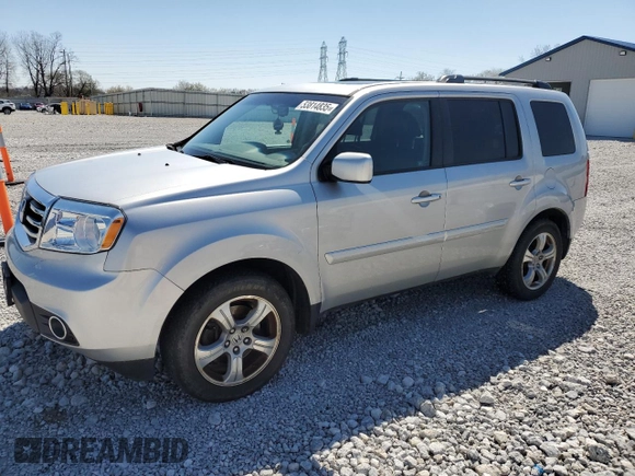 2012 Honda Pilot EX-L with VIN 5FNYF4H55CB047393, listed as a Copart auction lot 53814835 with 189,519 mi miles and Clean Title. Bid and sale history available at DreamBid. Image 1.