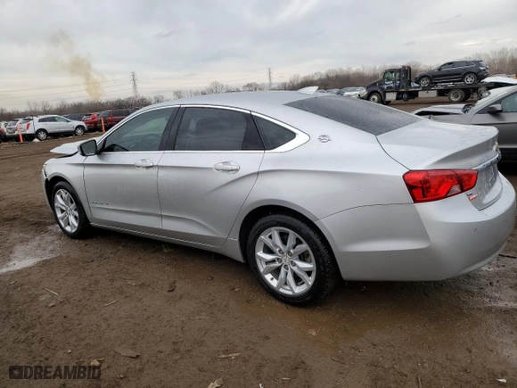2016 Chevrolet Impala LT with VIN 2G1115S34G9201429, listed as a Copart auction lot 47064225 with 130,744 mi miles and Salvage Title. Bid and sale history available at carsss.com. Image 2.